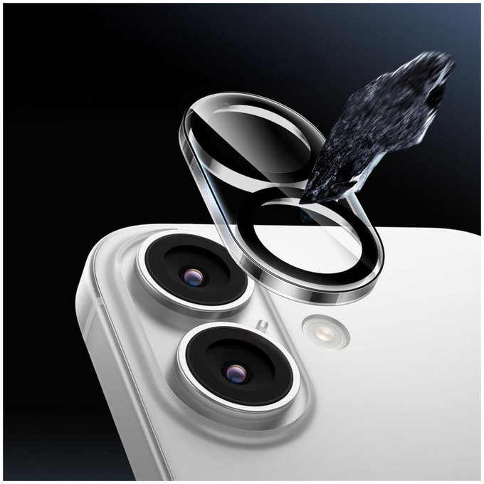 Ochrana kamery Cam Fit+ pro iPhone 17, čirá, Tech-Protect
