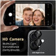 Ochrana kamery Camring Fit+ pro iPhone 16 / 16 Plus / 17, čirá, Tech-Protect