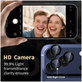 Ochrana kamery Camring Fit+ pro iPhone 14 Pro / Max / 15 Pro / Max / 16 Pro / Max / 17 Pro / Max, čirá, Tech-Protect