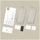 Tvrzené sklo Quick Set+ 2-PACK pro iPhone 17, černá, Tech-Protect