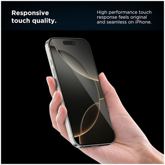 Tvrzené sklo Quick Set+ 2-PACK pro iPhone 17, černá, Tech-Protect