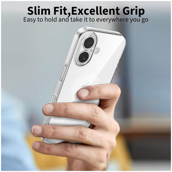 Ochranné pouzdro FlexAir pro iPhone 17, číre, Tech-Protect