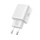 Síťová nabíječka NCA20 2-PORT PD 20W / QC3.0 + Lightning Cable, bílá, Tech-Protect