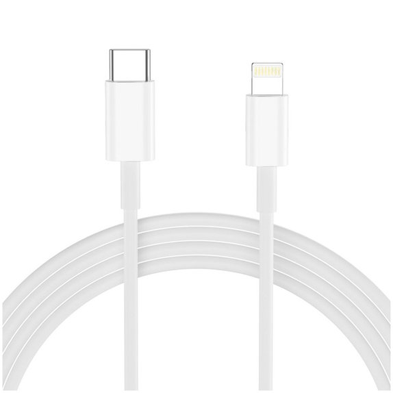 Síťová nabíječka NCA20 2-PORT PD 20W / QC3.0 + Lightning Cable, bílá, Tech-Protect