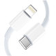 Síťová nabíječka NCA20 2-PORT PD 20W / QC3.0 + Lightning Cable, bílá, Tech-Protect