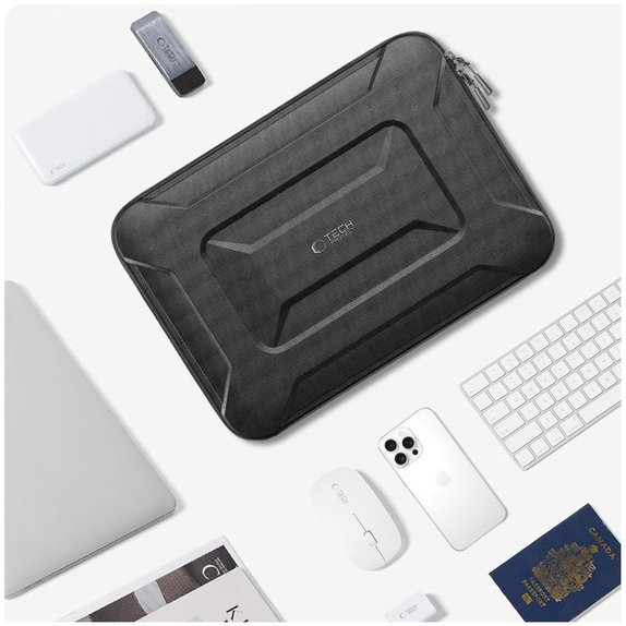 Pouzdro na notebook Ranger-X Tactical 13-14, černá, Tech-Protect