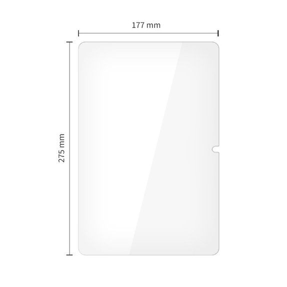 Tvrzené sklo Glass Fit+ 2-PACK pro Xiaomi Poco Pad M1 / Redmi Pad Pro / 2 Pro 12.1, čirá, Tech-Protect