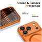 Pouzdro MagFlex MagSafe pro iPhone 17 Pro, Shiny Cosmic Orange, Tech-Protect