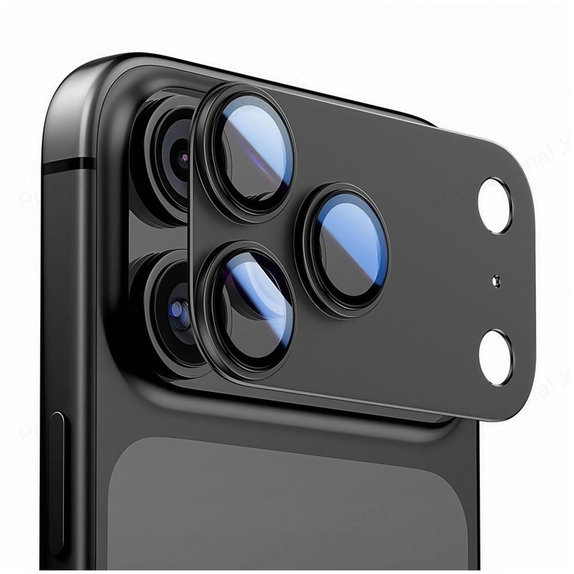Ochrana kamery Camfull Fit+ pro iPhone 17 Pro Max, Deep Blue, Tech-Protect