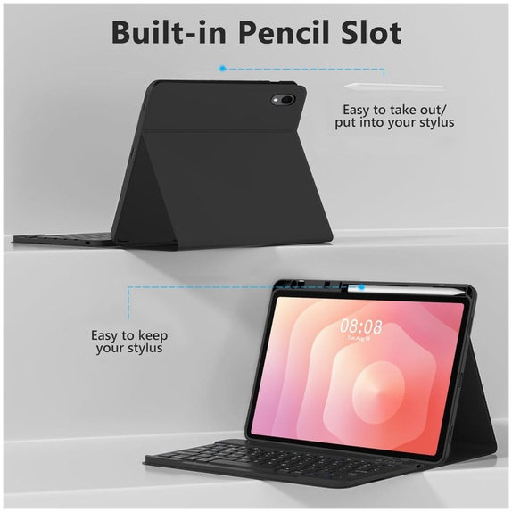 Pouzdro Sc Pen + Keyboard pro Samsung Tab S11 11.0 X730 / X736B, černá, Tech-Protect