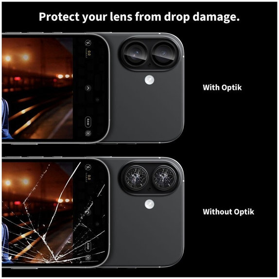Ochrana kamery Camring Fit+ pro Xiaomi Poco M8 Pro / Redmi Note 15 Pro 5G / 15 Pro+ Plus 5G, černá, Tech-Protect