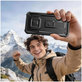 Pouzdro Kevlar Cam+ se 2 předními rámečky pro Xiaomi Redmi Note 15 Pro 5G, černé, Tech-Protect