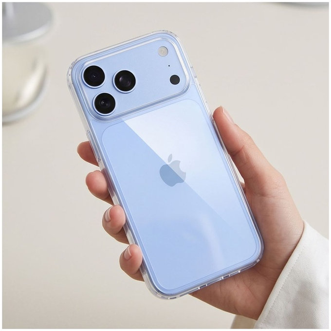 Puzdro FlexAir Hybrid pre iPhone 17 Pro / 18 Pro, Clear, Tech-Protect
