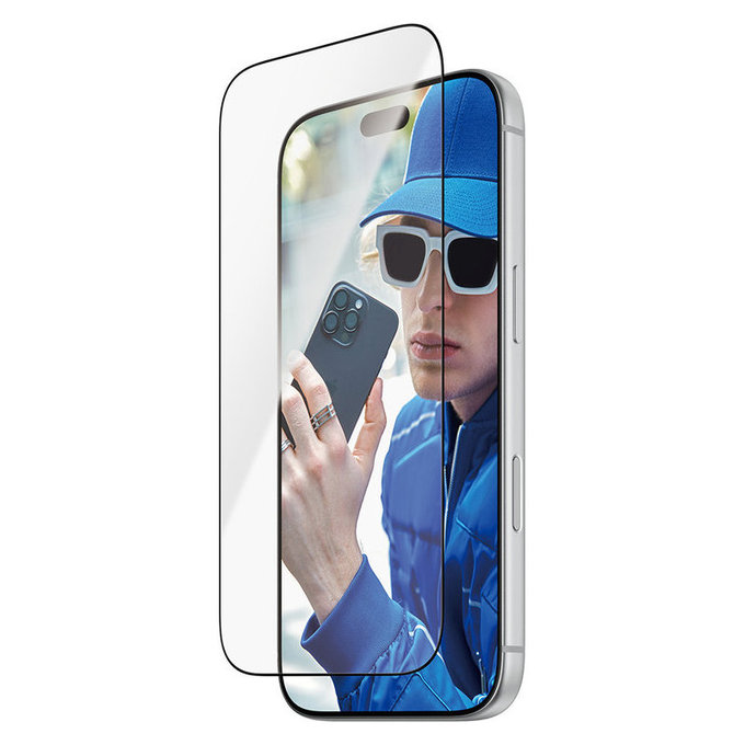 Tvrzené sklo UWF s aplikátorem pro iPhone 18 Pro/17 Pro, Černá, PanzerGlass