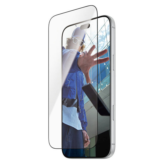 Tvrzené sklo UWF s aplikátorem pro iPhone 18 Pro Max/17 Pro Max, Černá, PanzerGlass