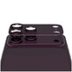 Ochranný kryt objektivu Fender pro iPhone 18 Pro, Dark Cherry, PanzerGlass