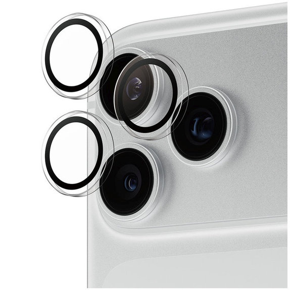 Ochranný kryt objektivu Hoops pro iPhone 18 Pro/18 Pro Max, Čirá, PanzerGlass