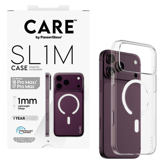 Pouzdro SL1M s MagSAFE pro iPhone 18 Pro Max/17 Pro Max/16e, Transparentníní, PanzerGlass