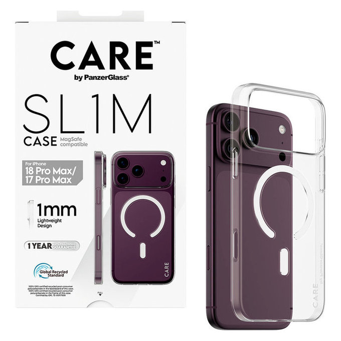 Pouzdro SL1M s MagSAFE pro iPhone 18 Pro Max/17 Pro Max/16e, Transparentníní, PanzerGlass