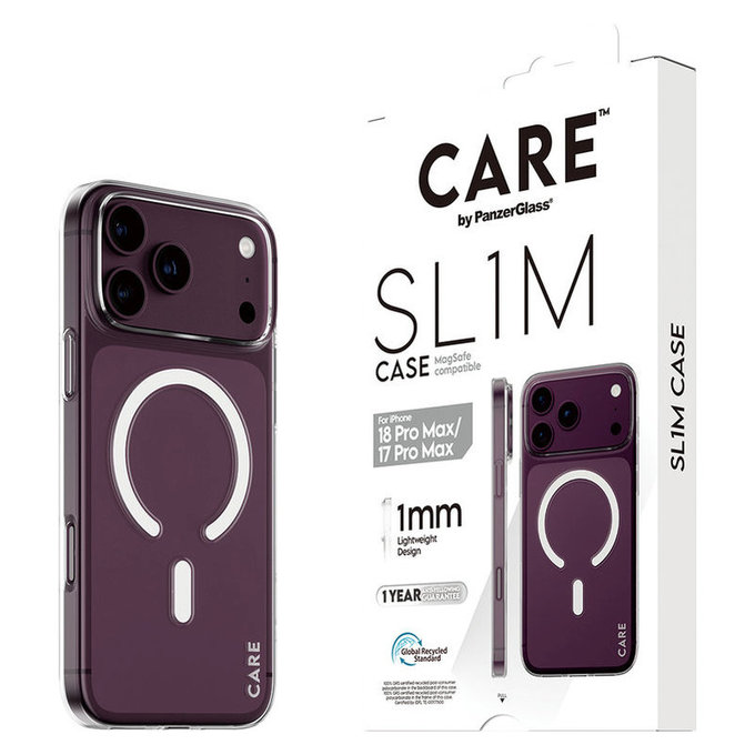 Pouzdro SL1M s MagSAFE pro iPhone 18 Pro Max/17 Pro Max/16e, Transparentníní, PanzerGlass
