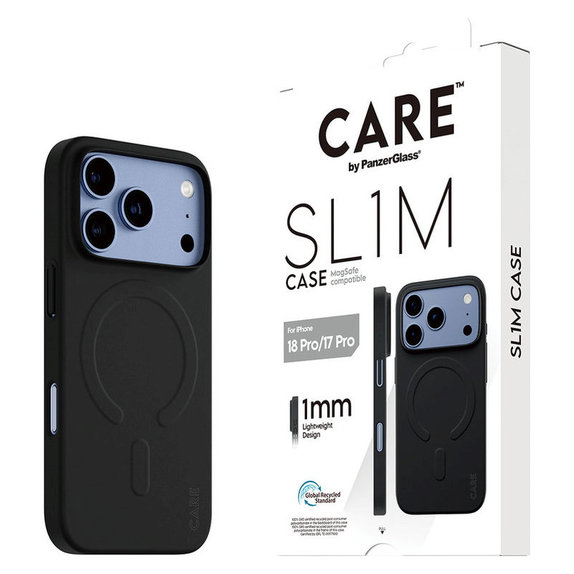 Pouzdro SL1M s MagSAFE pro iPhone 18 Pro/17 Pro/16e, Černá, PanzerGlass