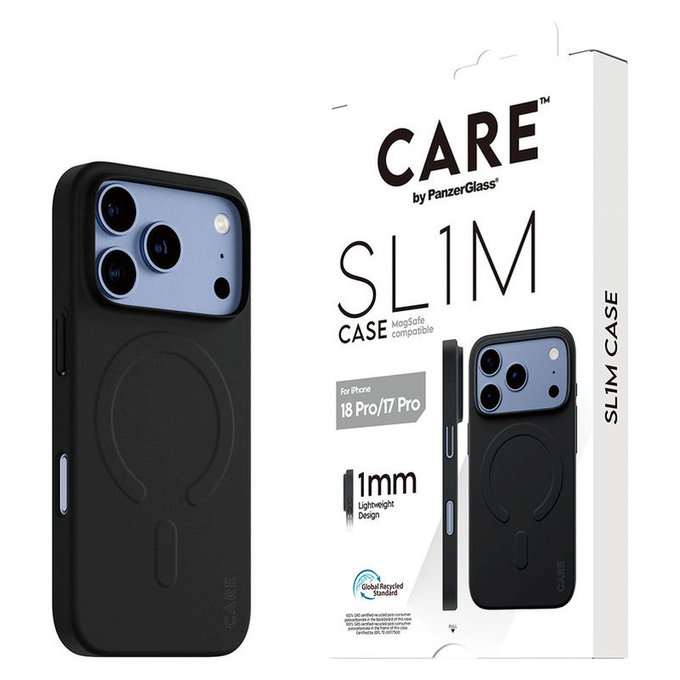 Pouzdro SL1M s MagSAFE pro iPhone 18 Pro/17 Pro/16e, Černá, PanzerGlass
