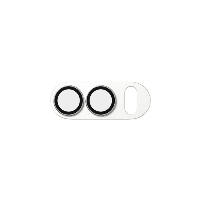Ochranný kryt objektivu Fender pro iPhone Duo, Bílá, PanzerGlass