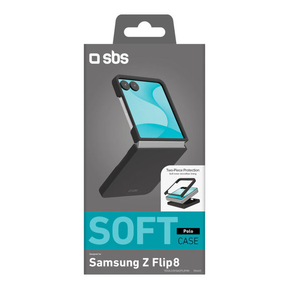 Pouzdro Instinct pro Samsung Galaxy Z Flip8, Černá, SBS