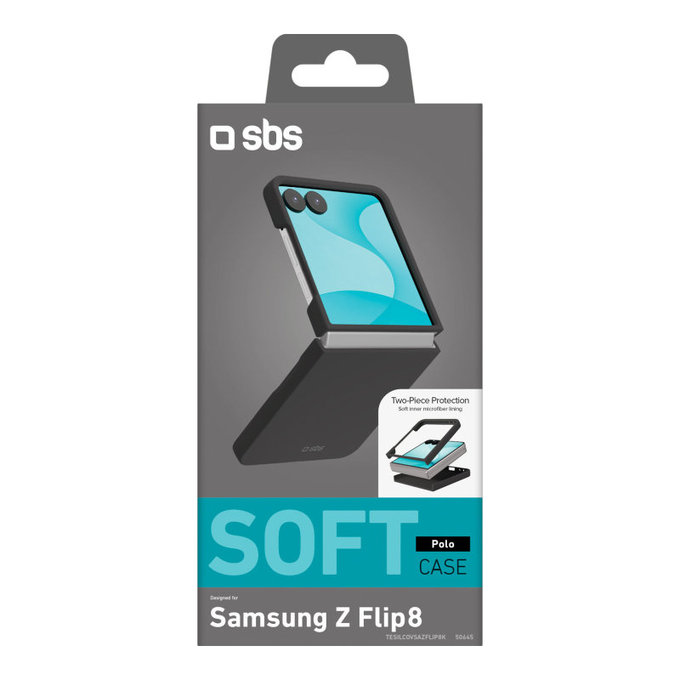 Pouzdro Instinct pro Samsung Galaxy Z Flip8, Černá, SBS