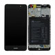 Huawei Y7 Dual - LCD Displej + Dotykové Sklo + Rám + Baterie 4000mAh (Grey) - 02351HSB