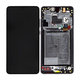 Huawei Mate 20 - LCD Displej + Dotykové Sklo + Rám + Baterie (Black) - 02352ETG Genuine Service Pack