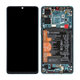 Huawei P30 - LCD Displej + Dotykové Sklo + Rám + Baterie (Aurora Blue) - 02352NLN, 02354HRH Genuine Service Pack