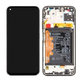 Huawei P40 lite - LCD Displej + Dotykové Sklo + Rám + Baterie (Breathing Crystal) - 02353KFV Genuine Service Pack