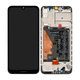 Huawei Y6s - LCD Displej + Dotykové Sklo + Rám + Baterie (Starry Black) - 02353JJV Genuine Service Pack