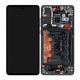 Huawei P30 - LCD Displej + Dotykové Sklo + Rám + Baterie (Black) - 02354HLT Genuine Service Pack