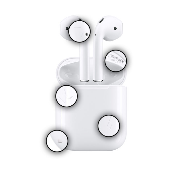Apple AirPods (2nd Gen) s bezdr. pouzdrem B Repasované