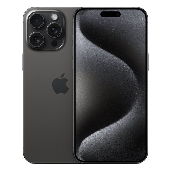 Apple iPhone 15 Pro Max Black Titanium 256GB A+ Repasovaný