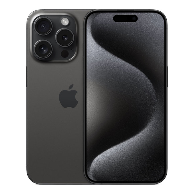Apple iPhone 15 Pro Black Titanium 256GB A Repasovaný
