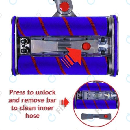 Dyson V-series, Outsize - Podlahová Hubice (2x Váleček)