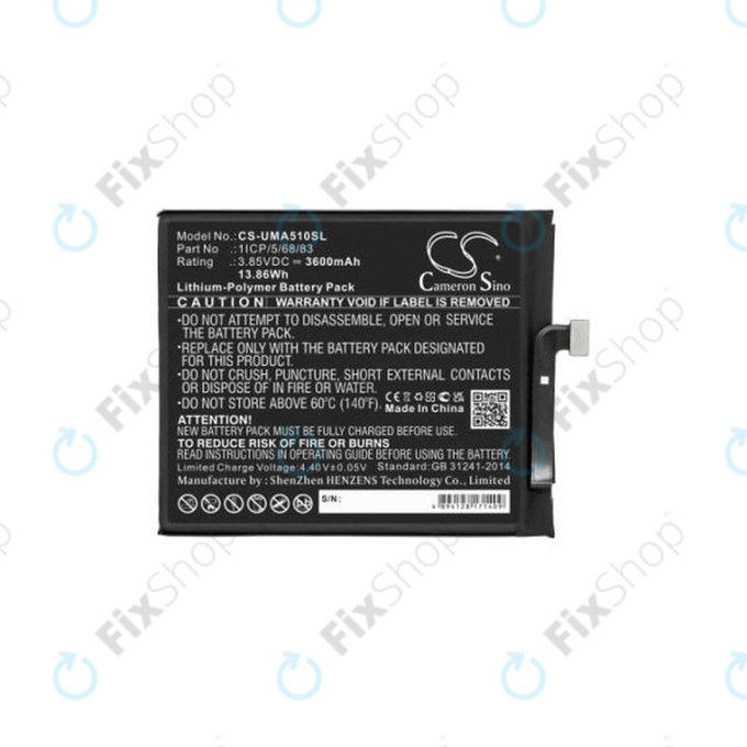 Umidigi A5 Pro - Baterie 1ICP/5/68/83 3600mAh HQ