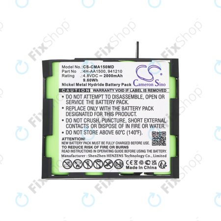 Baterie pro Compex MI-Fitness, 2000mAh, Ni-MH, 4.8V, 941213, HQ