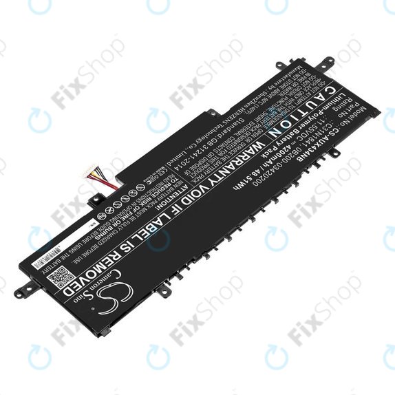 Baterie pro Asus ZenBook 14, Flip 14, 4200mAh, Li-Pol, 11.55V, C31N1841, HQ