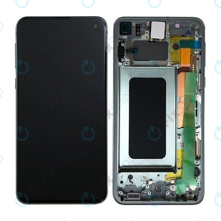 Samsung Galaxy S10e G970F - LCD Displej + Dotykové Sklo + Rám (Prism Green) - GH82-18852E, GH82-18836E Genuine Service Pack