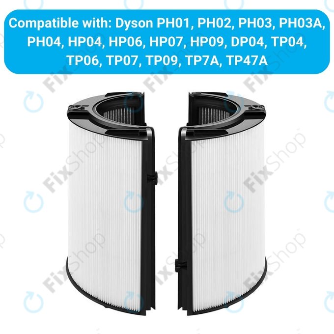 Dyson Purifier-series, Purifier humidifier-series - HEPA filtr (Aktivní uhlí)
