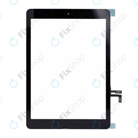Apple iPad Air - Dotykové Sklo + Tlačítko Domů (Black)