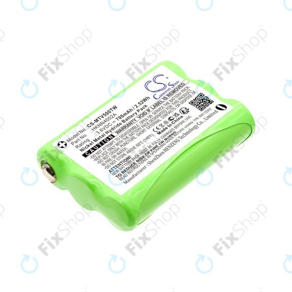 Baterie pro Motorola Talkabout T280, T200, T82, T82 Extreme, 700mAh, Ni-MH, 3.6V, HKNN4002A, HQ