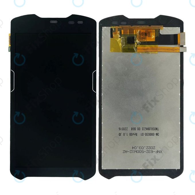 Zebra TC51, TC56 - LCD Displej + Dotykové Sklo TFT (bez výřezu)