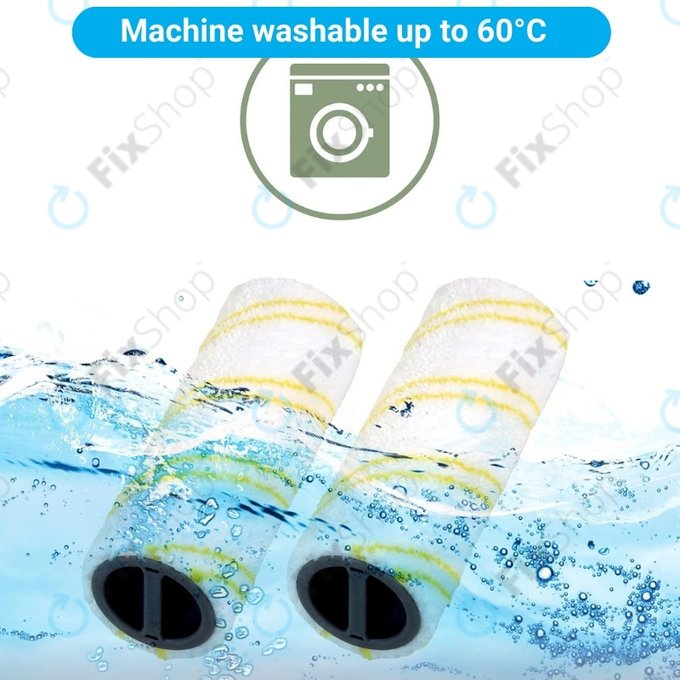 Kärcher FC 3, FC 5, FC 7 - Sada Válců na Všechny Typy Povrchů (Žlutá)