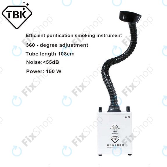 TBK Smoking Apparatus Laser Smoker - Odsávačka Dýmu Při Pájení