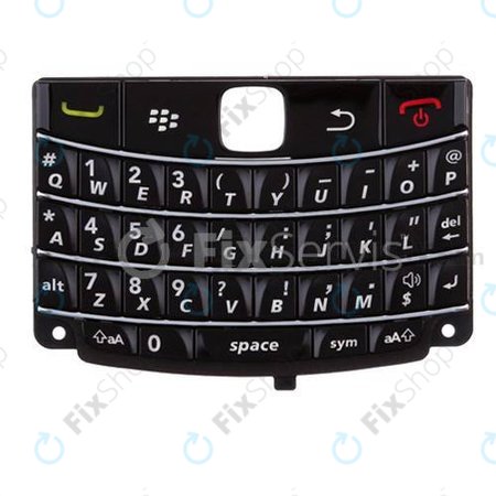 Blackberry Bold Touch 9900 - Batériový Kryt (Black)